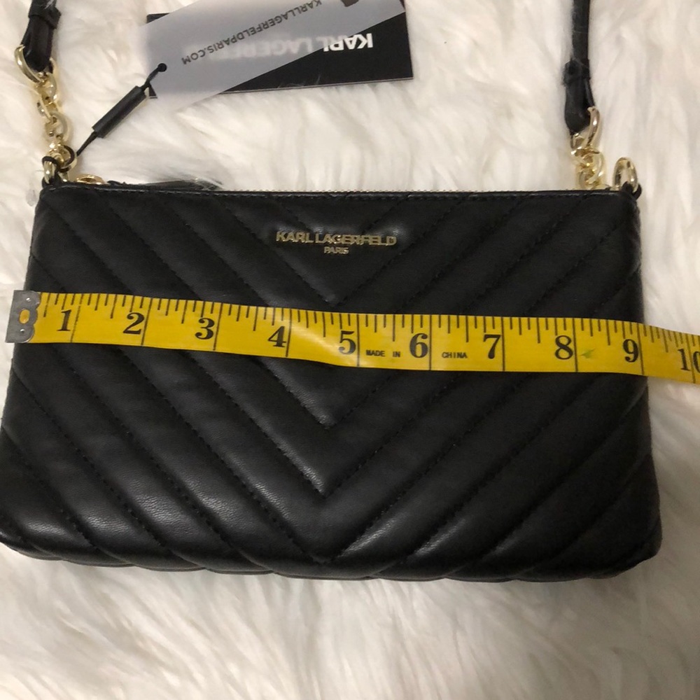 Karl lagerfeld Paris black crossbody bag - Picture 5 of 8